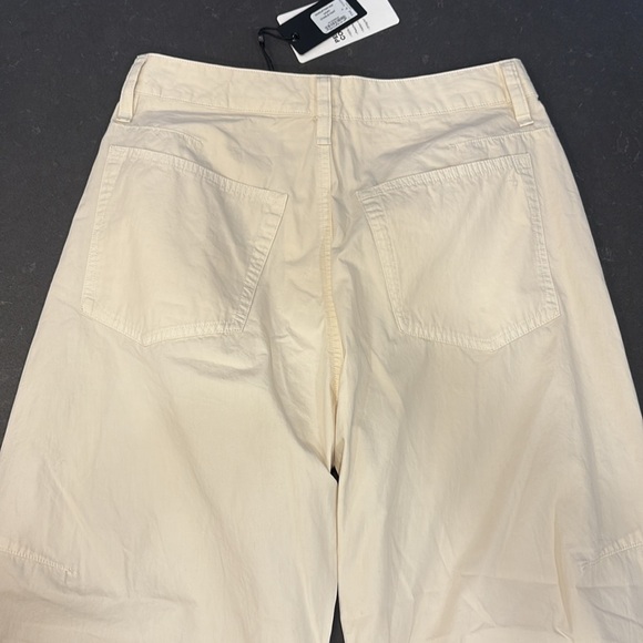 rag & bone Charlie Pant in color Ivory - Picture 11 of 13